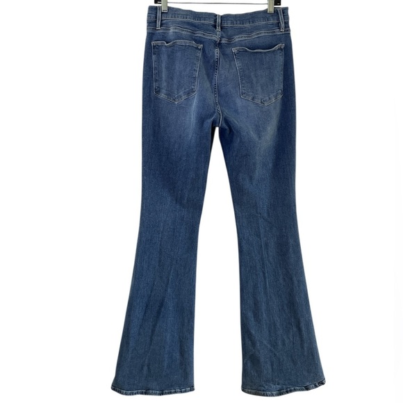 FRAME Le High Flare Jeans in Ashton Wash - Size 32 High Rise 70s Flare - Picture 4 of 16